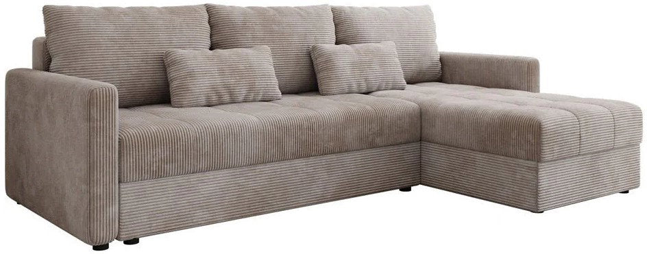 Ralevia Corner Sofa Ecru 226x84x85