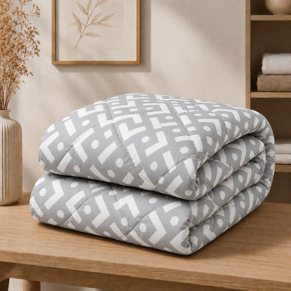 Πάπλωμα Υπέρδιπλο 220x240 Chiara Grey