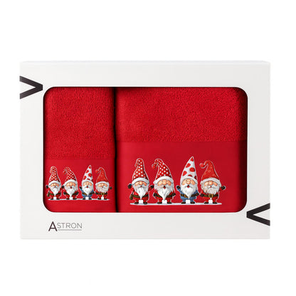 Χριστουγεννιάτικες Πετσέτες (Σετ 2 Τεμ.) Santa Claus