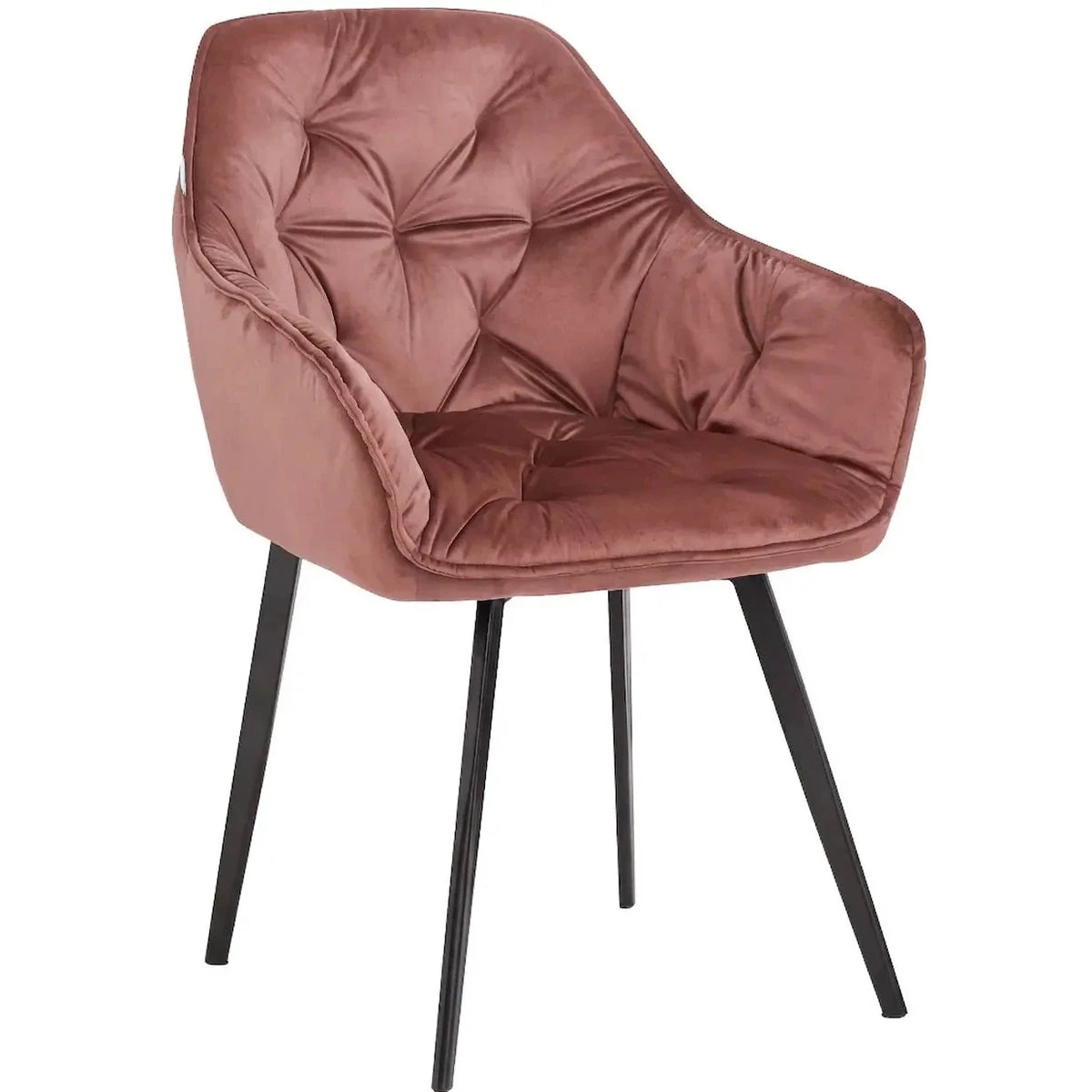 Alice Armchair Dusty Rose 59x61.5x86.5