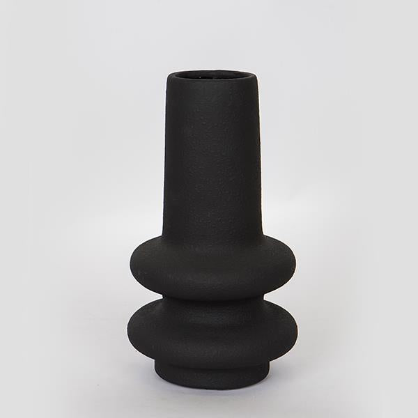 ΒΑΖΟ ΚΕΡΑΜΙΚΟ ΜΑΥΡΟ 18x18x32