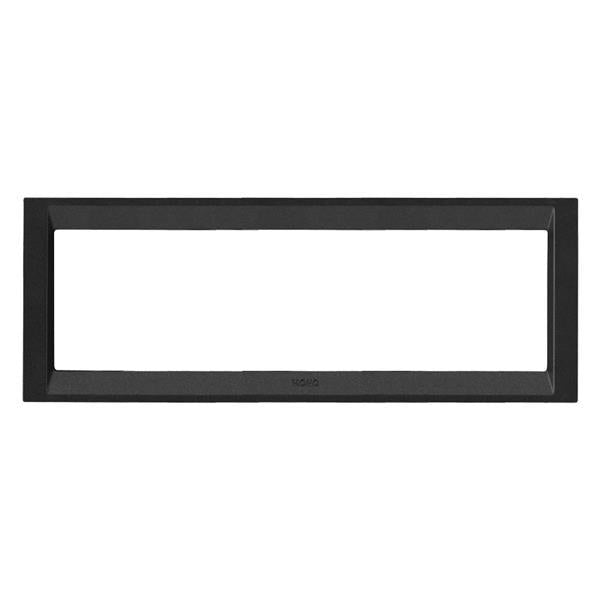 ΠΛΑΙΣΙΟ 7 ΘΕΣΕΩΝ ΑΝΟΙΧΤΟ ΜΑΥΡΟ LEON