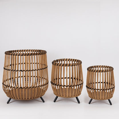 S/3 ΚΑΛΑΘΙΑ ΨΑΘΙΝΑ ΦΥΣΙΚΟ 42x42x46 33x33x40 26x26x33