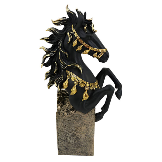 ΕΠΙΤΡΑΠΕΖΙΟ ΔΙΑΚΟΣΜΗΤΙΚΟ ΑΛΟΓΟ ΜΑΥΡΟ & ΧΡΥΣΟ 22x10x40