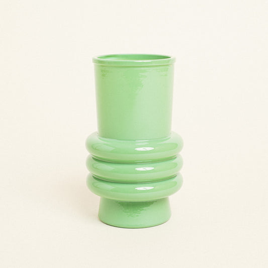 Γυάλινο Βάζο Ελάνη 17εκ