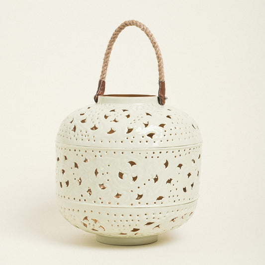 Φανάρι Μεταλικό Μέντα 28x28x30