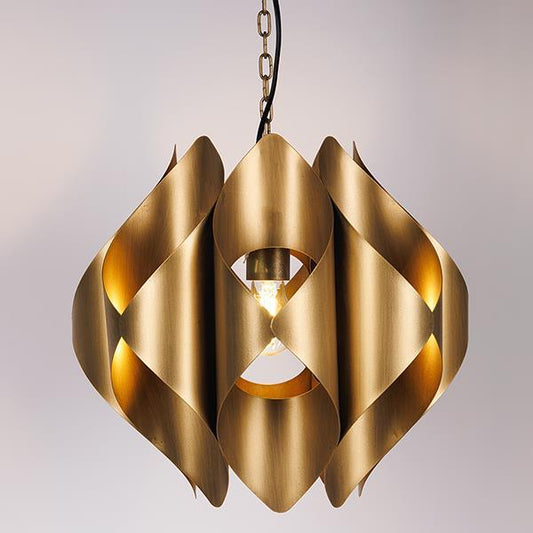 ΚΡΕΜΑΣΤΟ ΦΩΤΙΣΤΙΚΟ ΜΕΤΑΛΛΙΚΟ ΧΡΥΣΟ 41x41x35