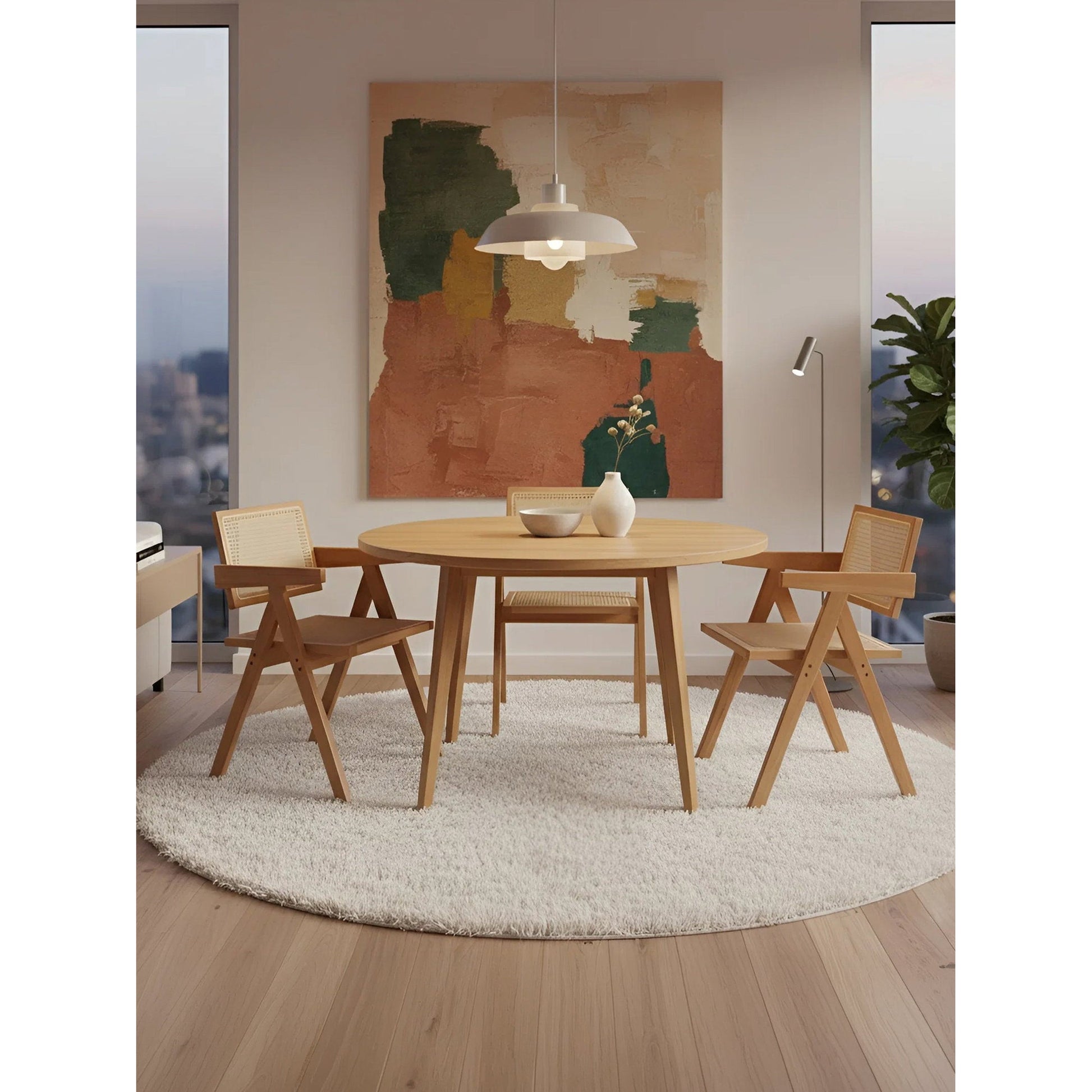 Πολυθρόνα Theodore Φυσικό 52x57x80