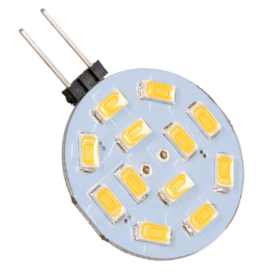 76101 Λάμπα G4 LED SMD 5630 4.5W 405lm 120° DC 12-24V Side Pin Θερμό Λευκό 3000K