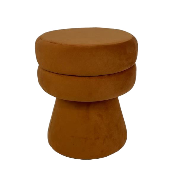 ΣΚΑΜΠΟ ΒΕΛΟΥΔΟ ΣΚΟΥΡΟ ΠΟΡΤΟΚΑΛΙ 35x35x40