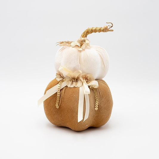 ΒΕΛΟΥΔΙΝΗ ΚΟΛΟΚΥΘΑ ΔΙΠΛΗ ΛΕΥΚΗ ΜΟΚΑ 15x22εκ