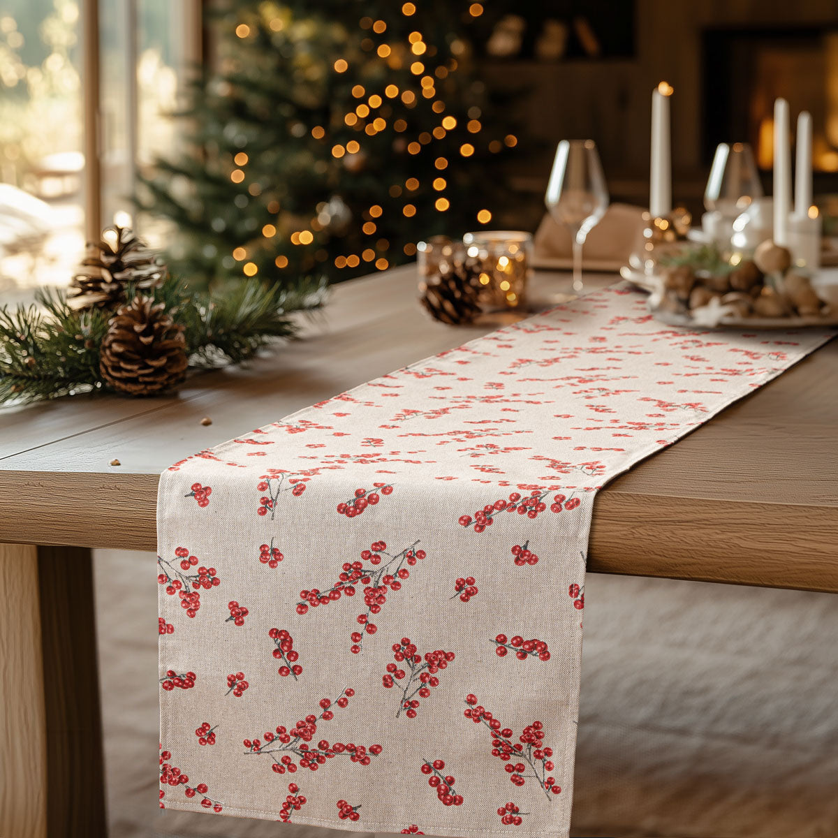 Ράννερ Κόκκινα Μούρα 32x150εκ