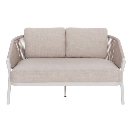 DAYBED XANTION ΛΕΥΚΟ ΑΛΟΥΜΙΝΙΟ ΣΧΟΙΝΙ OLEFIN 157x147x88