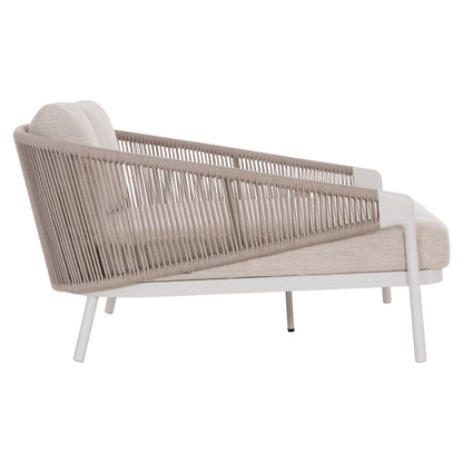 DAYBED XANTION ΛΕΥΚΟ ΑΛΟΥΜΙΝΙΟ ΣΧΟΙΝΙ OLEFIN 157x147x88