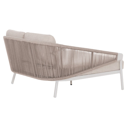 DAYBED XANTION ΛΕΥΚΟ ΑΛΟΥΜΙΝΙΟ ΣΧΟΙΝΙ OLEFIN 157x147x88