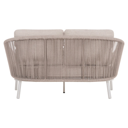 DAYBED XANTION ΛΕΥΚΟ ΑΛΟΥΜΙΝΙΟ ΣΧΟΙΝΙ OLEFIN 157x147x88