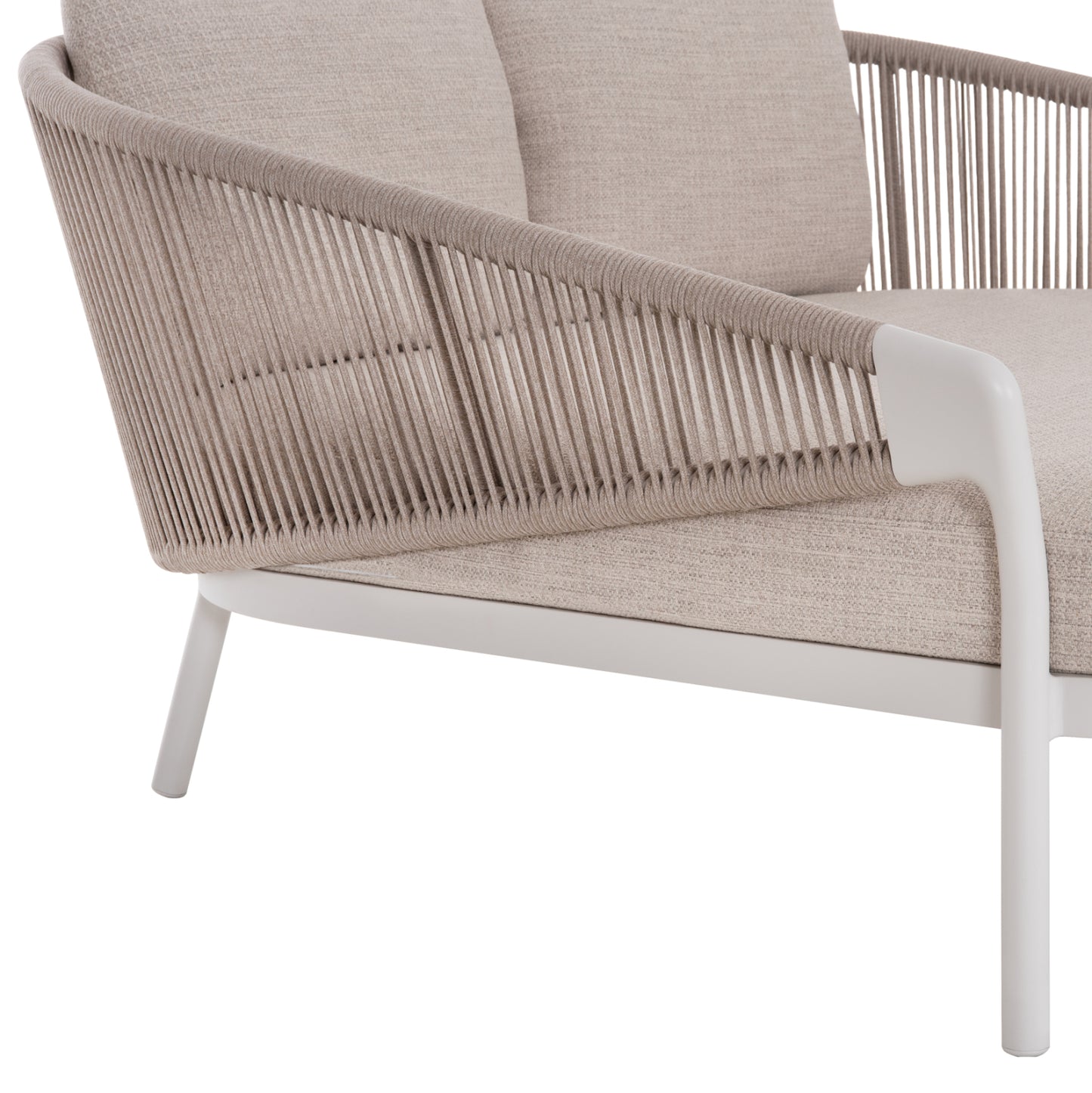 DAYBED XANTION ΛΕΥΚΟ ΑΛΟΥΜΙΝΙΟ ΣΧΟΙΝΙ OLEFIN 157x147x88