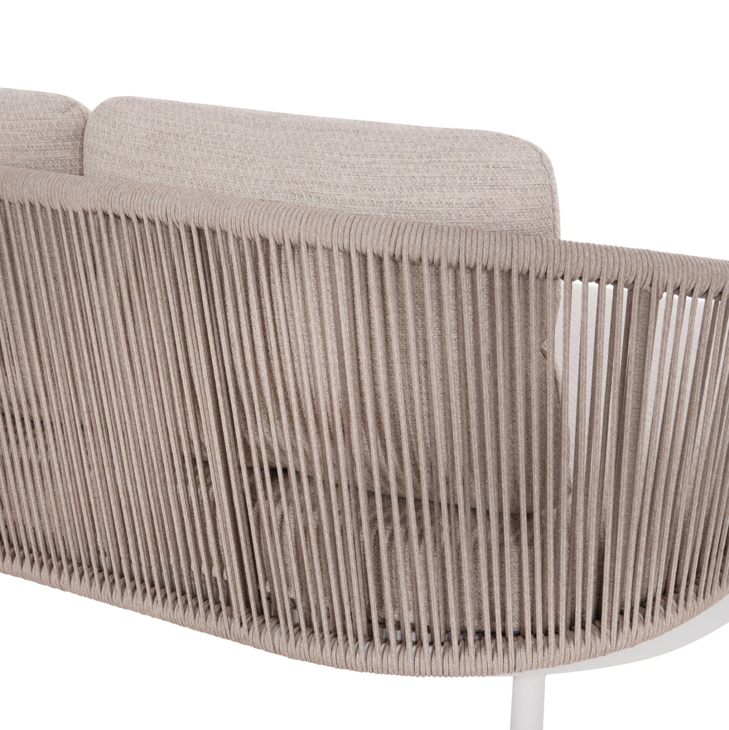 DAYBED XANTION ΛΕΥΚΟ ΑΛΟΥΜΙΝΙΟ ΣΧΟΙΝΙ OLEFIN 157x147x88