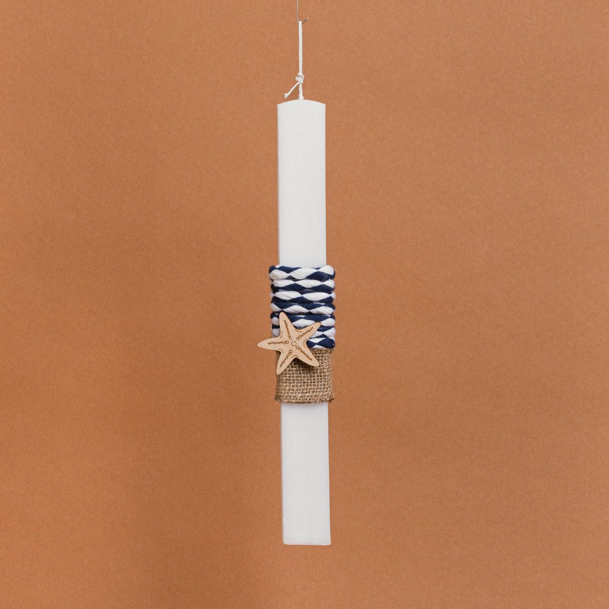 Λαμπάδα Στολισμένη “Αστερίας” σε Συσκευασία Δώρου