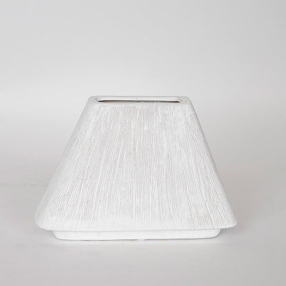 ΒΑΖΟ ΚΕΡΑΜΙΚΟ ΛΕΥΚΟ 25x8x17