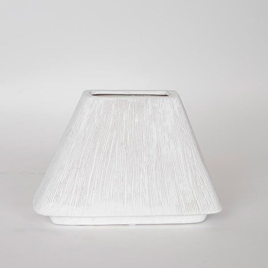 ΒΑΖΟ ΚΕΡΑΜΙΚΟ ΛΕΥΚΟ 25x8x17