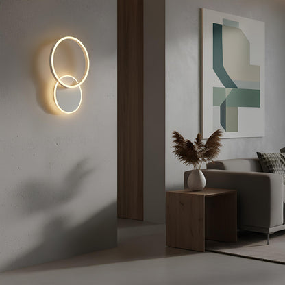 VENOM KLV-101-0182-V2 Wall / LED Sconce 45W 4500lm 360° AC 220-240V IP20 Adjustable White CCT with Remote Control from 2700K to 6000K Dimmable - Lumileds SMD Chip - Matte White - L60 x W40 x H7.5