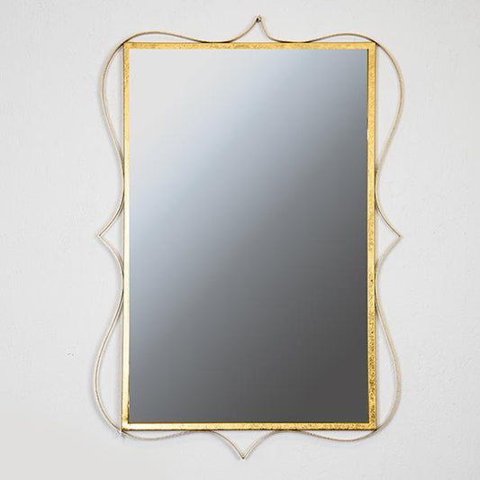 ΚΑΘΡΕΦΤΗΣ ΜΕΤΑΛΛΙΚΟΣ ΚΟΡΝΙΖΑ ΧΡΥΣΗ 80x55x1.5