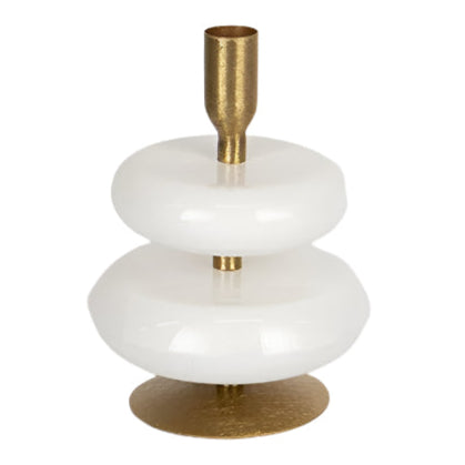 ΚΗΡΟΠΗΓΙΟ ΜΕΤΑΛΛΙΚΟ ΛΕΥΚΟ-ΧΡΥΣΟ 12x12x16.5