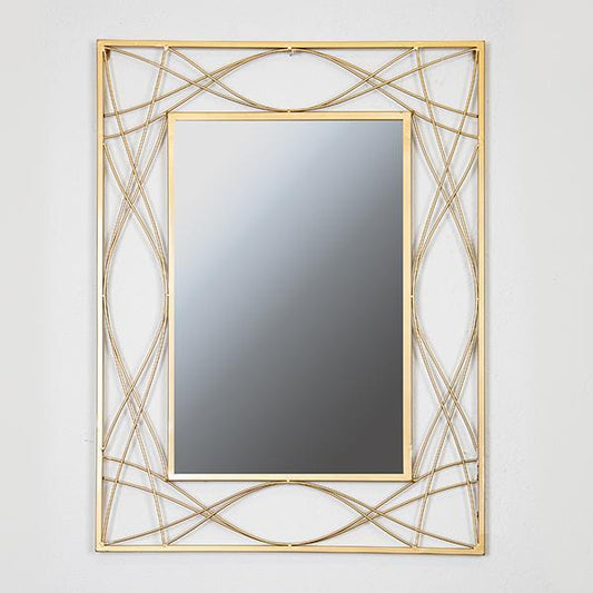 ΚΑΘΡΕΦΤΗΣ ΜΕΤΑΛΛΙΚΟΣ ΚΟΡΝΙΖΑ ΧΡΥΣΗ 79.5x60x2