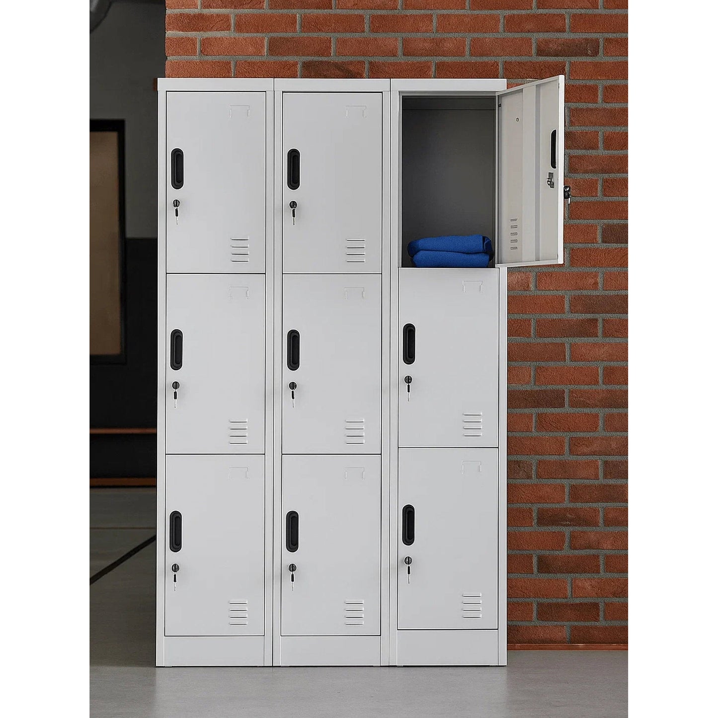Μεταλλικός Φοριαμός Damian 3D Slim 38x42x180