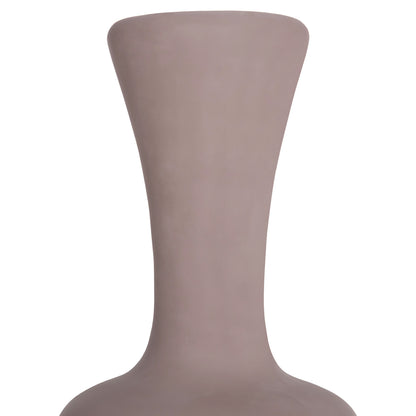 ΔΙΑΚΟΣΜΗΤΙΚΟ ΒΑΖΟ ΔΑΠΕΔΟΥ NEBULA FIBER CEMENT TAUPE ΞΥΛΟ ΤΕΑΚ Φ45x172