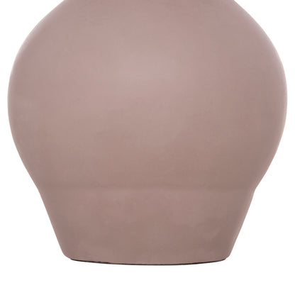 ΔΙΑΚΟΣΜΗΤΙΚΟ ΒΑΖΟ ΔΑΠΕΔΟΥ NEBULA FIBER CEMENT TAUPE ΞΥΛΟ ΤΕΑΚ Φ45x148