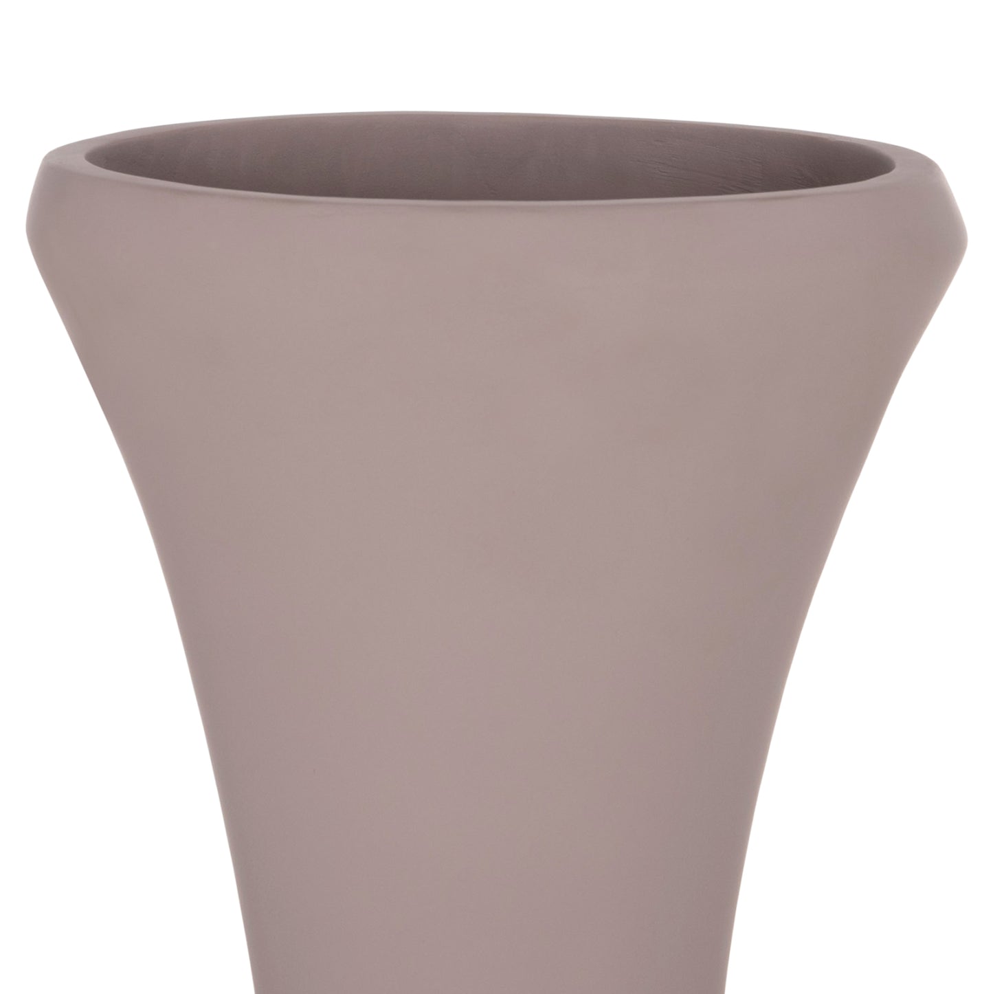 ΔΙΑΚΟΣΜΗΤΙΚΟ ΒΑΖΟ ΔΑΠΕΔΟΥ NEBULA FIBER CEMENT TAUPE ΞΥΛΟ ΤΕΑΚ Φ45x115