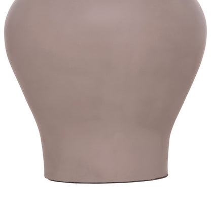 ΔΙΑΚΟΣΜΗΤΙΚΟ ΒΑΖΟ ΔΑΠΕΔΟΥ NEBULA FIBER CEMENT TAUPE ΞΥΛΟ ΤΕΑΚ Φ45x115