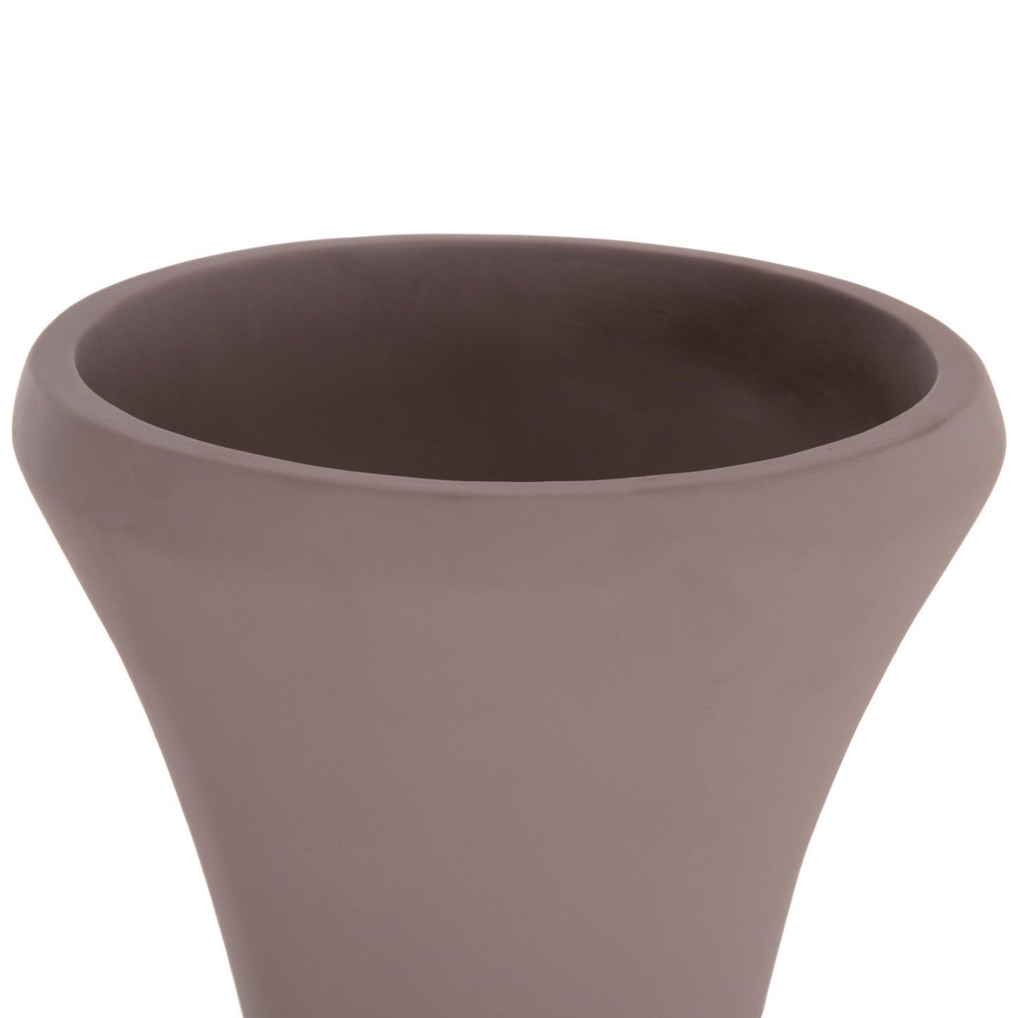 ΔΙΑΚΟΣΜΗΤΙΚΟ ΒΑΖΟ ΔΑΠΕΔΟΥ NEBULA FIBER CEMENT TAUPE ΞΥΛΟ ΤΕΑΚ Φ45x115