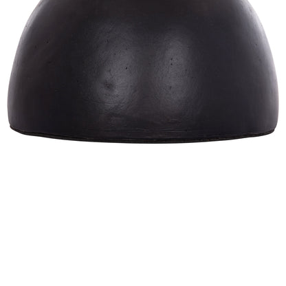 ΔΙΑΚΟΣΜΗΤΙΚΟ ΒΑΖΟ ΔΑΠΕΔΟΥ MAYNARD TERRACOTTA ΜΑΥΡΟ RATTAN Φ32x62.5