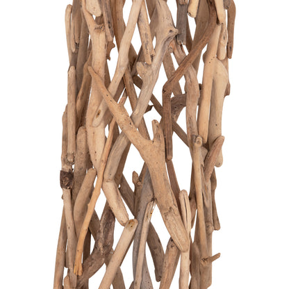 ΔΙΑΚΟΣΜΗΤΙΚΟ ΦΩΤΙΣΤΙΚΟ ΔΑΠΕΔΟΥ VEKNA DRIFTWOOD ΣΕ ΦΥΣΙΚΟ 30x30x140