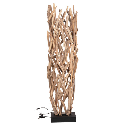 ΔΙΑΚΟΣΜΗΤΙΚΟ ΦΩΤΙΣΤΙΚΟ ΔΑΠΕΔΟΥ VEKNA DRIFTWOOD ΣΕ ΦΥΣΙΚΟ 30x30x140