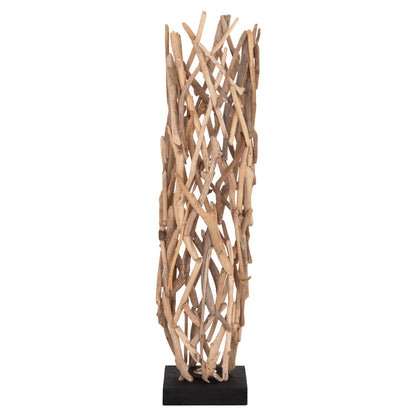 ΔΙΑΚΟΣΜΗΤΙΚΟ ΦΩΤΙΣΤΙΚΟ ΔΑΠΕΔΟΥ VEKNA DRIFTWOOD ΣΕ ΦΥΣΙΚΟ 30x30x140