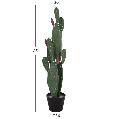 DECORATIVE ARTIFICIAL CACTUS PLANT WITH POT 16x20x85