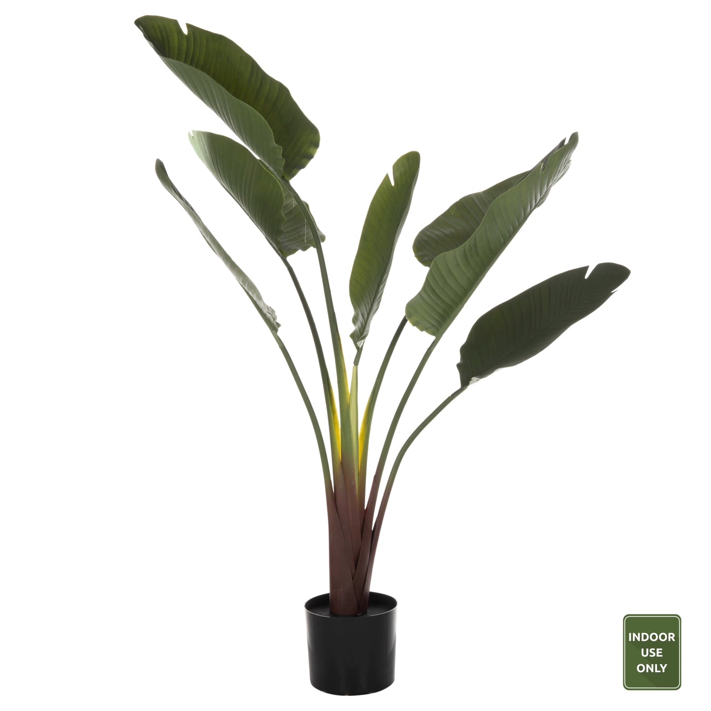 DECORATIVE ARTIFICIAL STRELITZIA PLANT IN POT F17x14.5-137