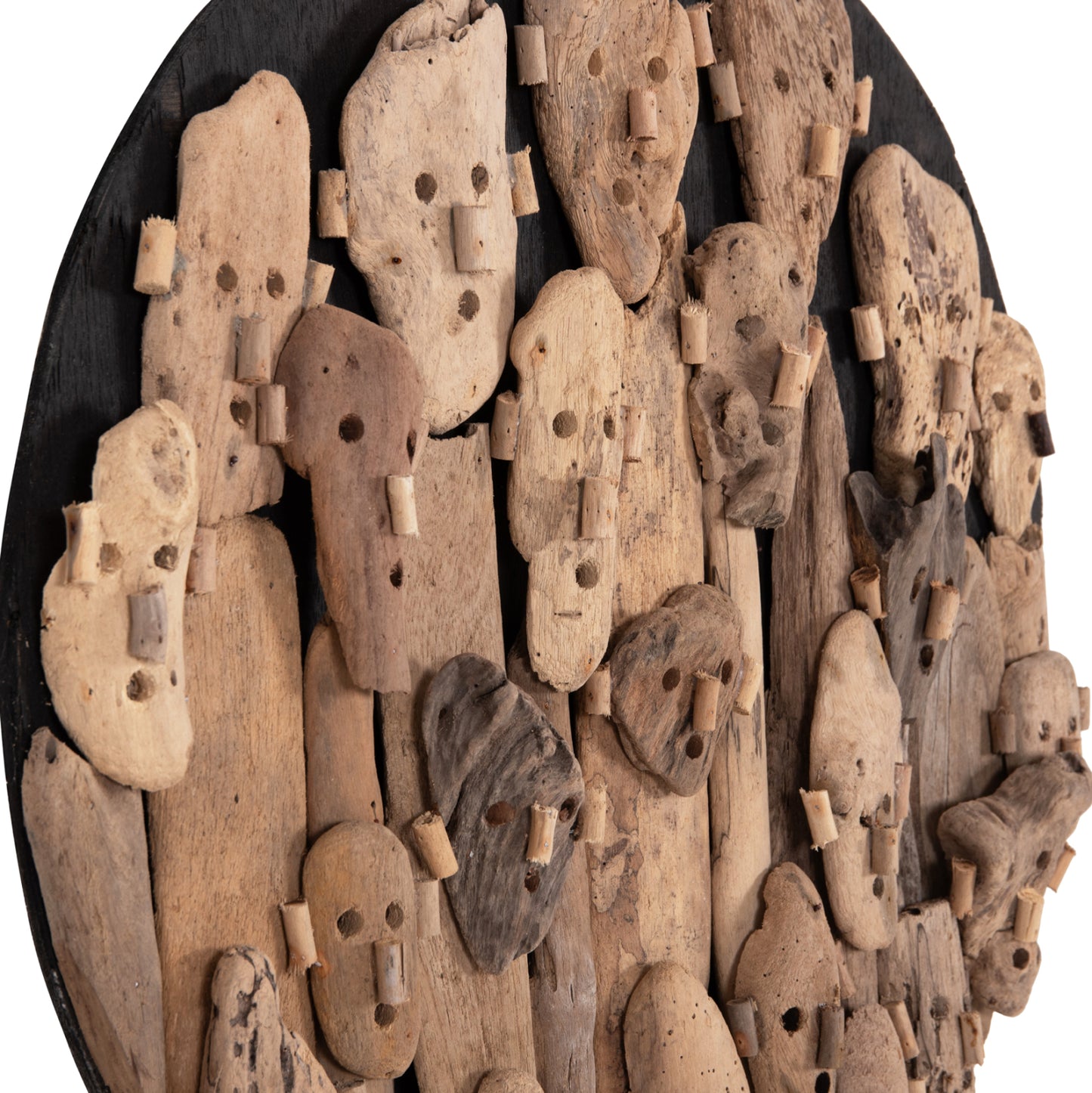ΔΙΑΚΟΣΜΗΤΙΚΟ ΤΟΙΧΟΥ ΣΤΡΟΓΓΥΛΟ LICAS DRIFTWOOD ΣΕ ΦΥΣΙΚΟ Φ62εκ