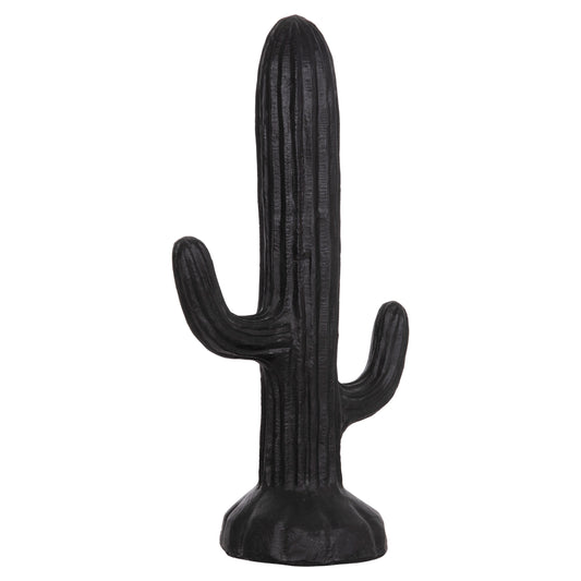 ΔΙΑΚΟΣΜΗΤΙΚΟΣ ΚΑΚΤΟΣ ΔΑΠΕΔΟΥ CACTUS ΓΥΨΟΣ ΣΕ ΜΑΥΡΟ 54x34x103