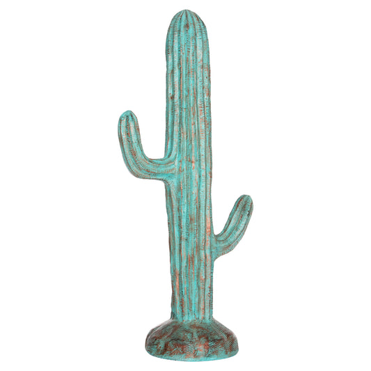 ΔΙΑΚΟΣΜΗΤΙΚΟΣ ΚΑΚΤΟΣ ΔΑΠΕΔΟΥ CACTUS ΓΥΨΟΣ ΣΕ ΤΙΡΚΟΥΑΖ 63x37x150
