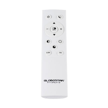 NEMESIS 61107 Μοντέρνο Φωτιστικό Οροφής LED 67W 7573lm 360° AC 220-240V IP20 Ρυθμιζόμενο Λευκό CCT με Χειριστήριο από 2700K έως 6000K Dimmable - Lumileds SMD Chip - Χρυσό Βούρτσας - Μ84 x Π45 x Υ13