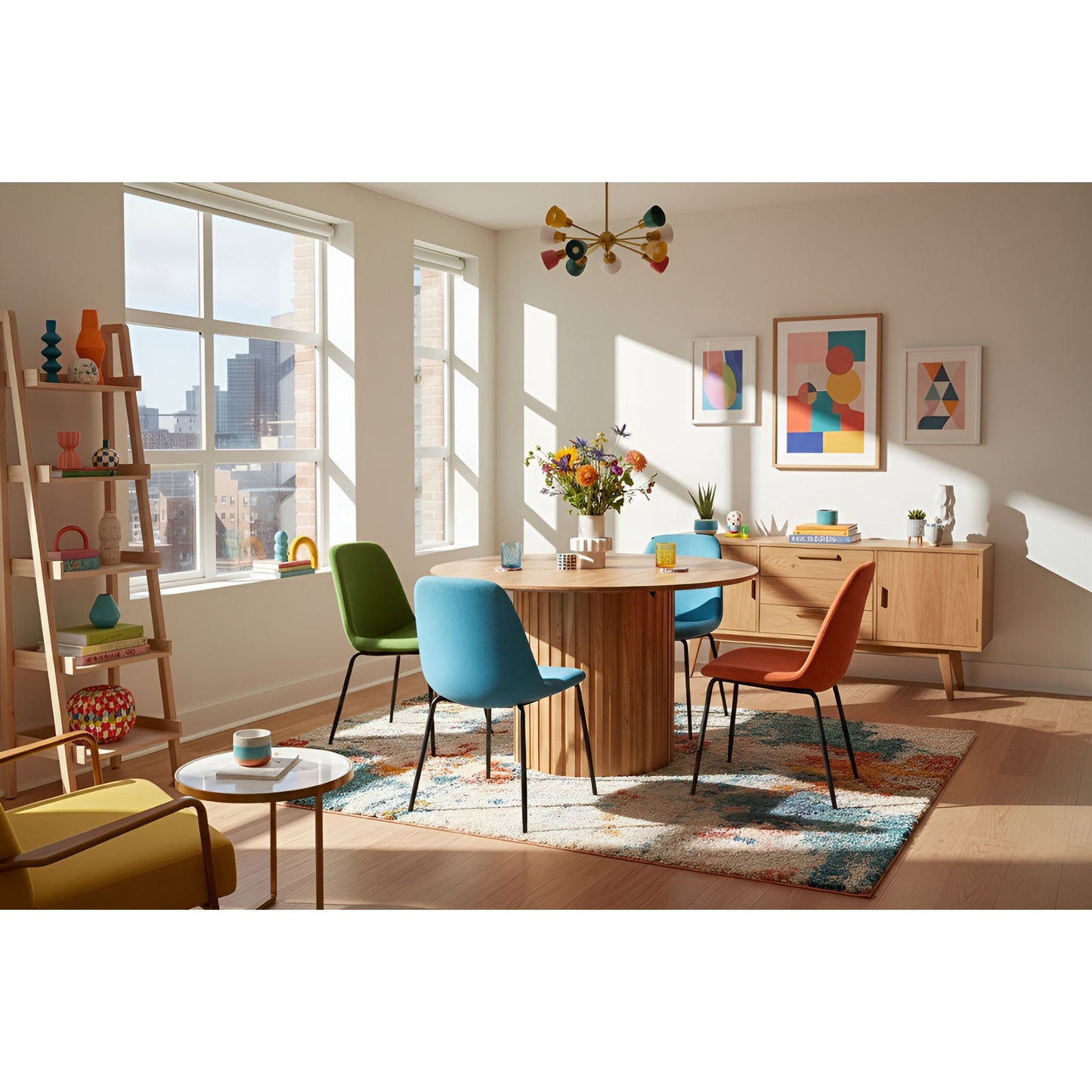 Τραπέζι Tellus 120x120x76