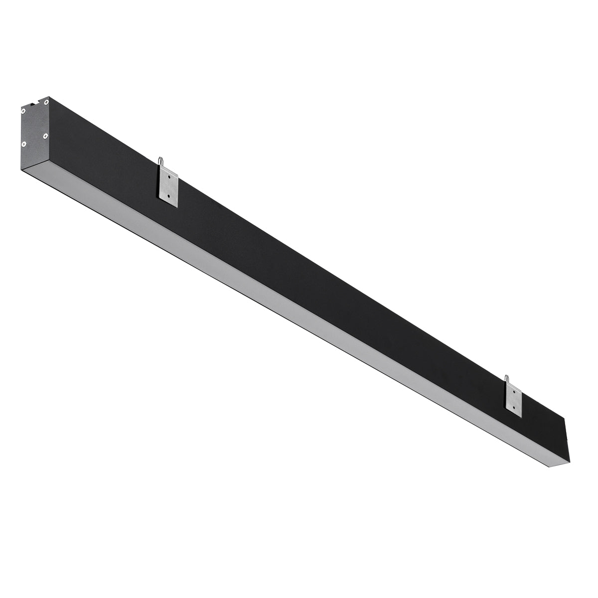 FELIX 61028-W Γραμμικό Φωτιστικό Τοίχου - Απλίκα Linear LED CCT 54W 6500lm 120° AC 220-240V Μ120 x Π3.5 x Υ7cm - Εναλλαγή Φωτισμού μέσω Τηλεχειριστηρίου All In One Ψυχρό 6000k+Φυσικό 4500k+Θερμό 2700k Dimmable - Μαύρο