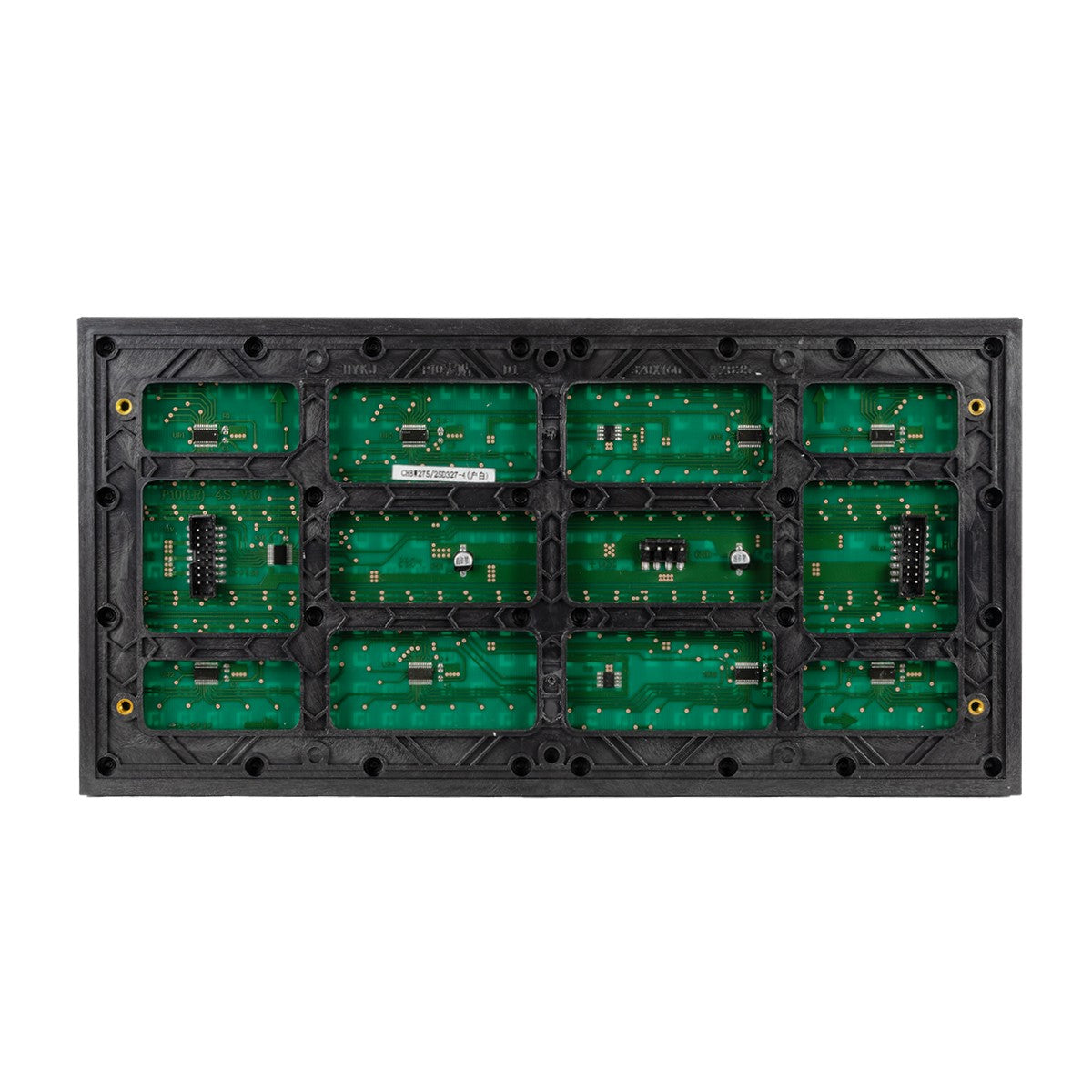 MODULCO 90381 Module Πλακίδιο Κυλιόμενης Ψηφιακής Επιγραφής/Οθόνης 32x16cm P10 LED 40W Nits ≥5500cd/㎡ DC 5V Αδιάβροχο IP65 Πράσινο - Μ32 x Π16 x Υ1.5