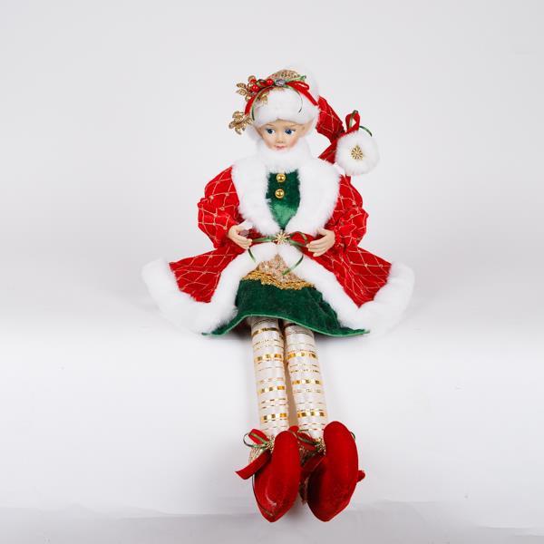 ΑΡΛΕΚΙΝΟΣ ΜΕ ΚΟΚΚΙΝΗ ΚΑΠΑ ΚΑΙ ΠΡΑΣΙΝΗ ΦΟΡΕΣΙΑ 20x15x61