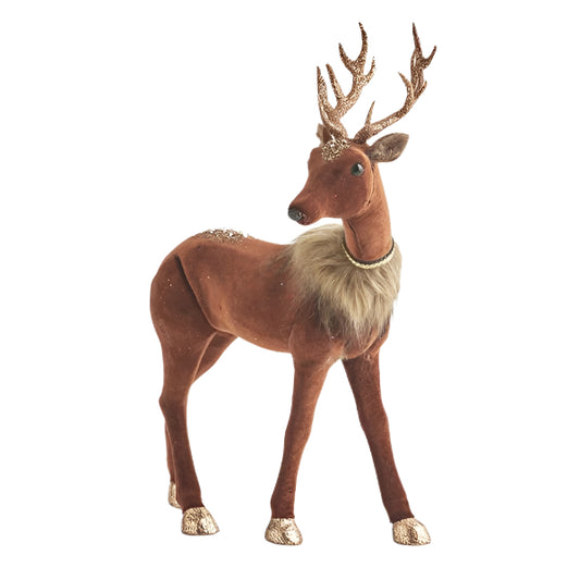 ΒΕΛΟΥΔΙΝΟΣ ΤΑΡΑΝΔΟΣ ΣΚΟΥΡΟ ΚΑΦΕ 37x14x52